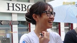 【2014-10-06 雨傘革命 佔領街道】《熱血少年》漫畫家 Dolly 談留守旺角街頭經驗