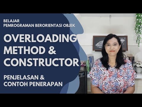 Explanation and Examples of Method and Constructor Overloading | Object-Oriented Programming