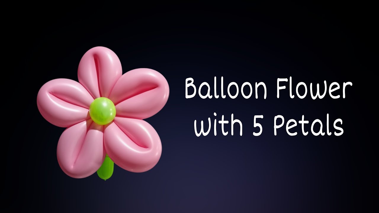 Balloon Flower with 5 petals