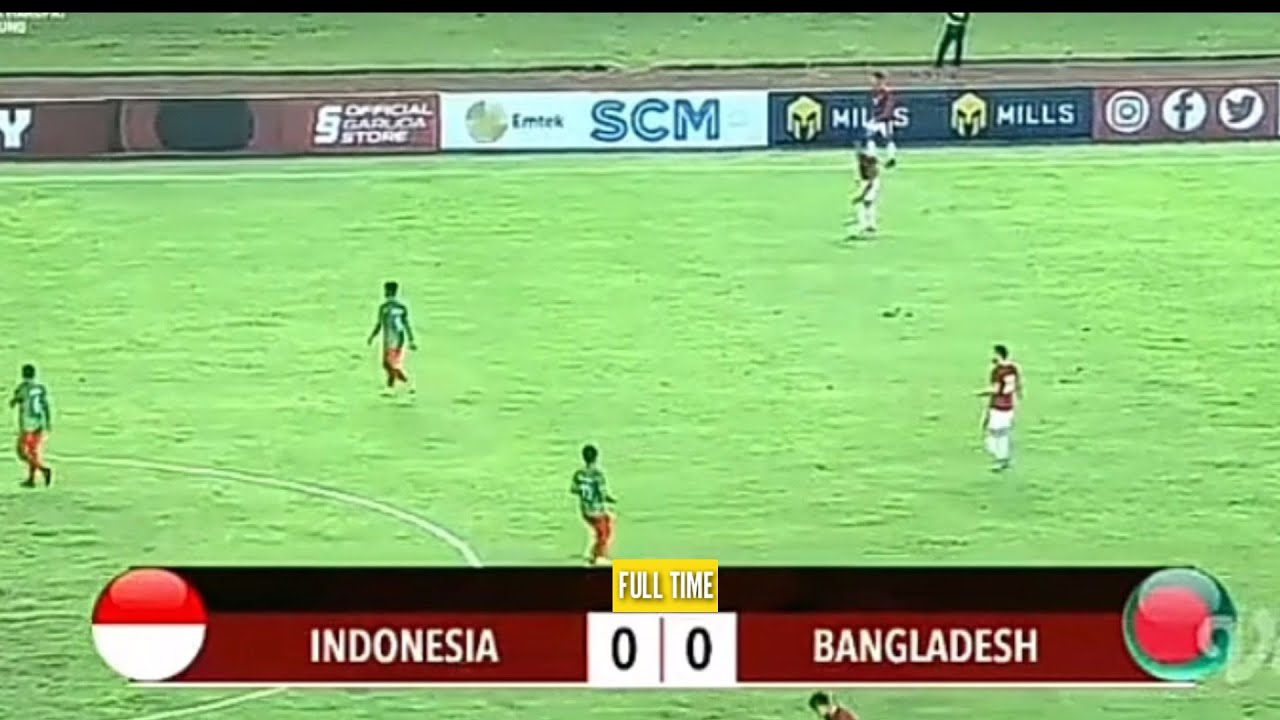 Indonesia Vs Banglades (0-0)-Full Highlights – FIFA Match Day