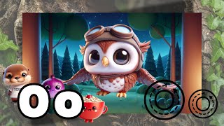 Letter O O Letter Of The Day Learning About An Owl, An Onion, An Otter, And Oats