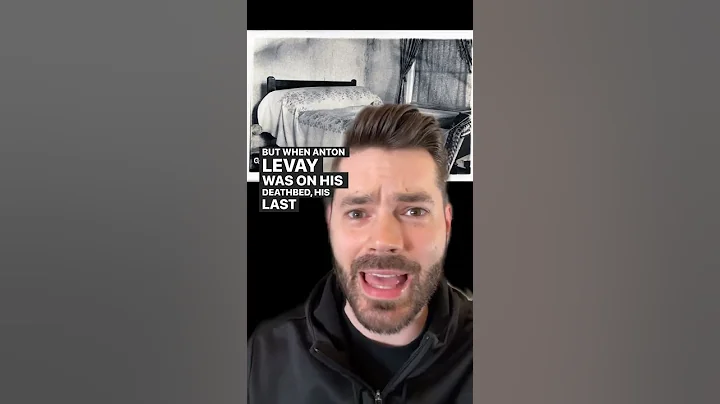 SATANIST ANTON LAVEY’s LAST WORDS😱😰🤯 #Jesus #God #Bible #Satan #satanism #religion #shorts #death