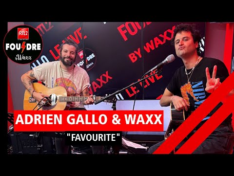 Adrien Gallo & Waxx reprennent "Favourite" de Fontaines D.C. en live dans Foudre