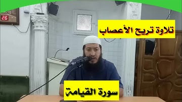 تلاوة هادئة، سورة القيامة للشيخ عبد الحكيم مصطفاوي