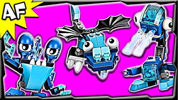 Lego Mixels FROSTICONS Series 2: Slumbo, Lunk & Flurr 41509 41510 41511 Animated Building Review
