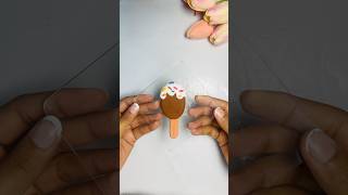 Easy clay ice-cream craft ideas | cone ice-cream ideas #shorts #trending #craft #icecream #diy