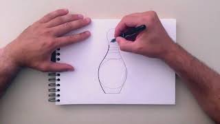 How To Draw a Bowling Pin