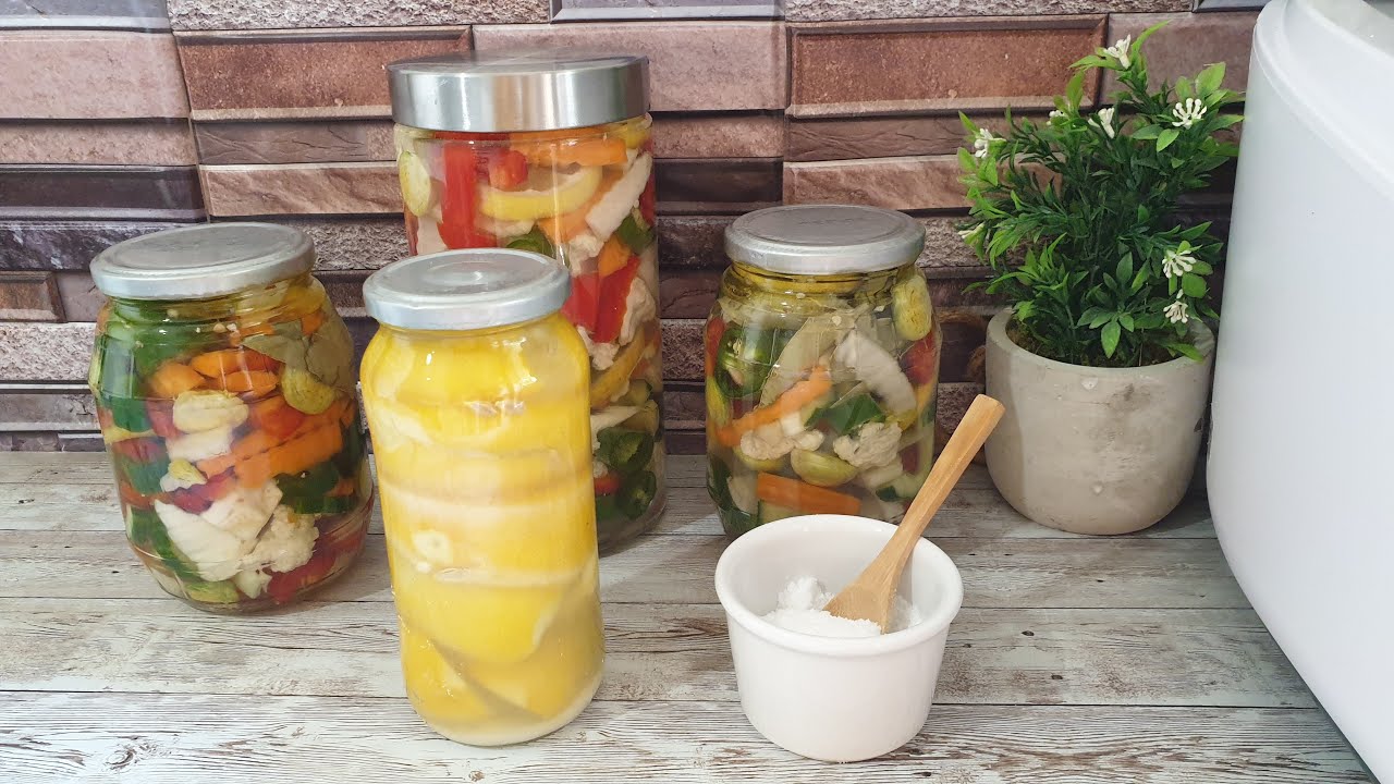 أمالح تونسية مع ليمون مرقد أو قارص مخلل أو الحامض🌙تحضيرات رمضان 🌙variantes et citron confit