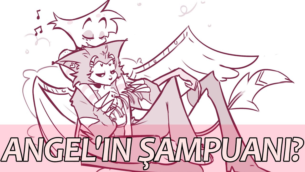 ANGEL DUST x HUSK (HuskerDust) - Hazbin Hotel Comic - Türkçe Çeviri