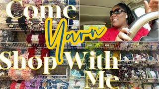 Come Shop With Me| Joanns Fabric | Yarn Shopping
