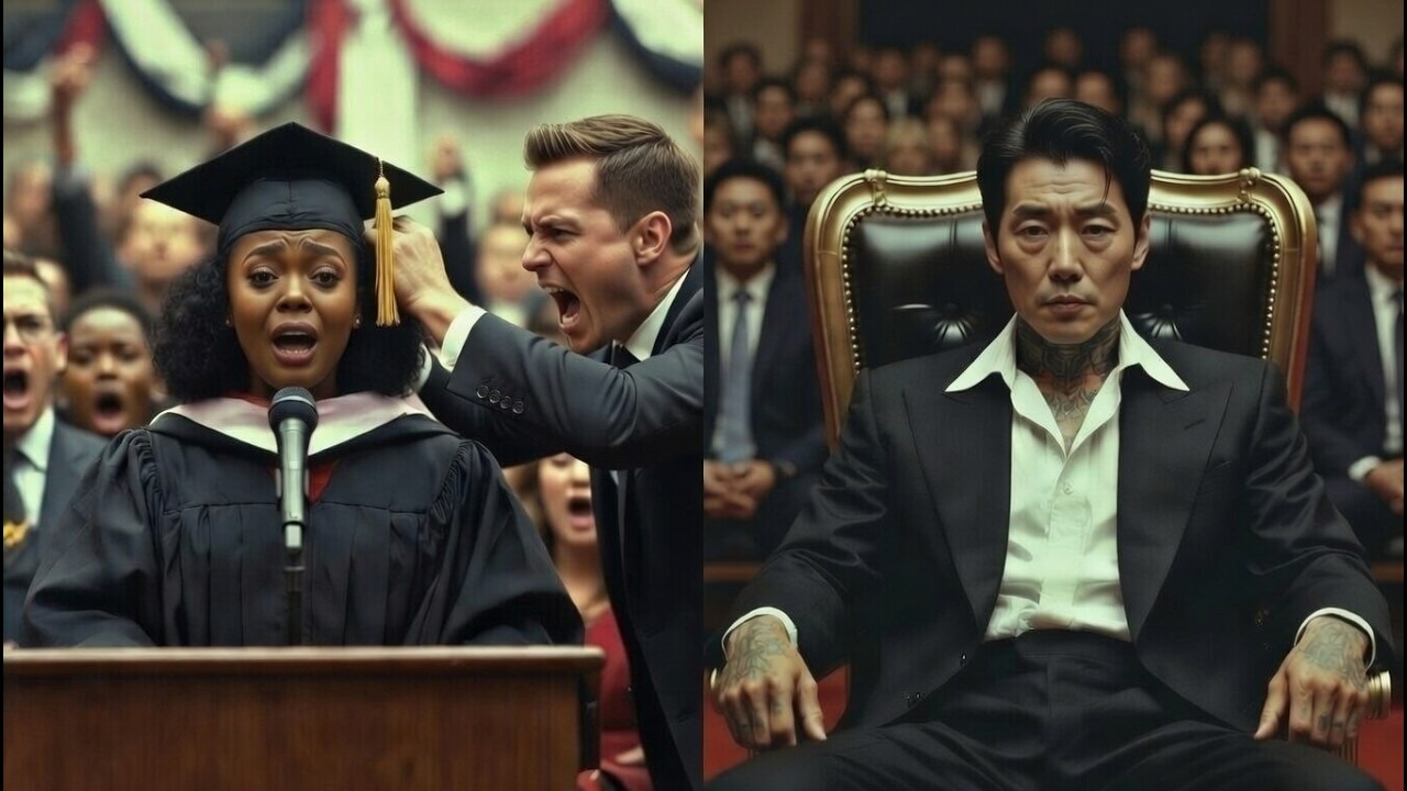 Her Ex Ruined Her Graduation Ceremony — Not Knowing the Korean Mafia Boss Was the Guest of Honor