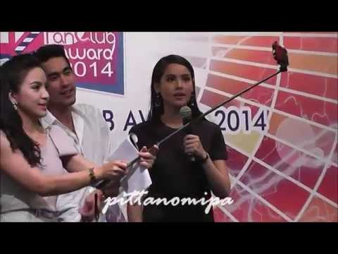 Nadech-Yaya/ selfie ร้องเพลงแล้วเราจะได้รักกันไหม @TV3 Fanclub Awards2014