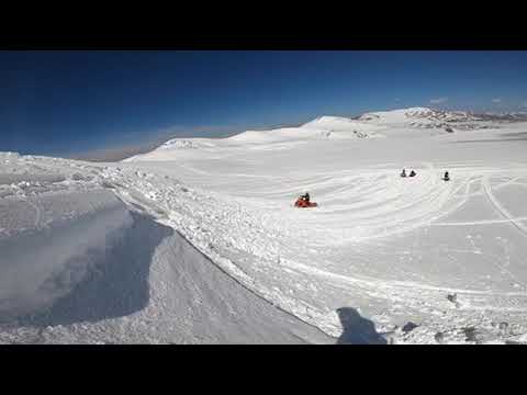 Snowmobil/burani/Თოვლმავალი/ ულამაზეს თაბაშირის მთებში