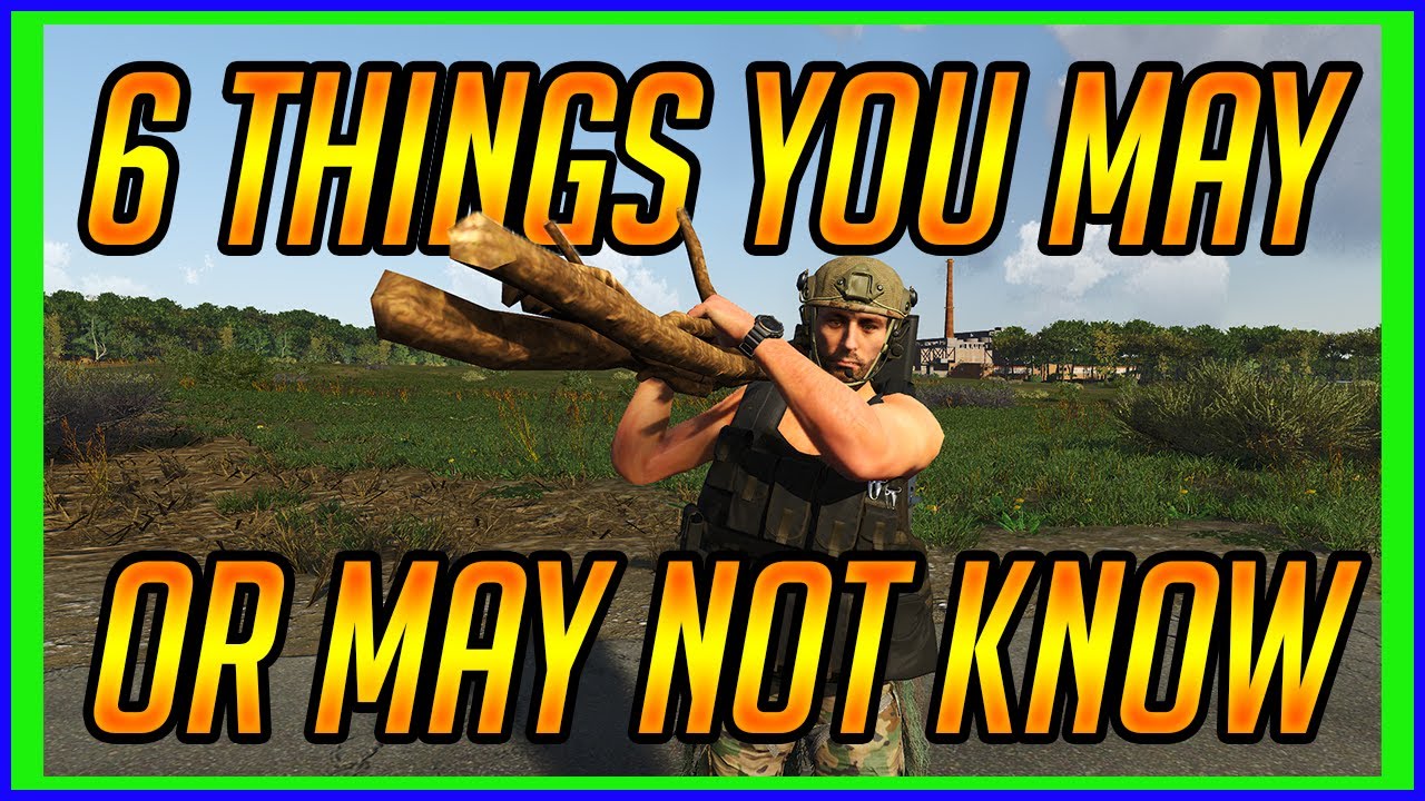 SCUM 6 Things You May Not Know | SCUM Guide 2022