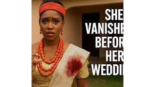 She vanished the night before her wedding   no one knows why .