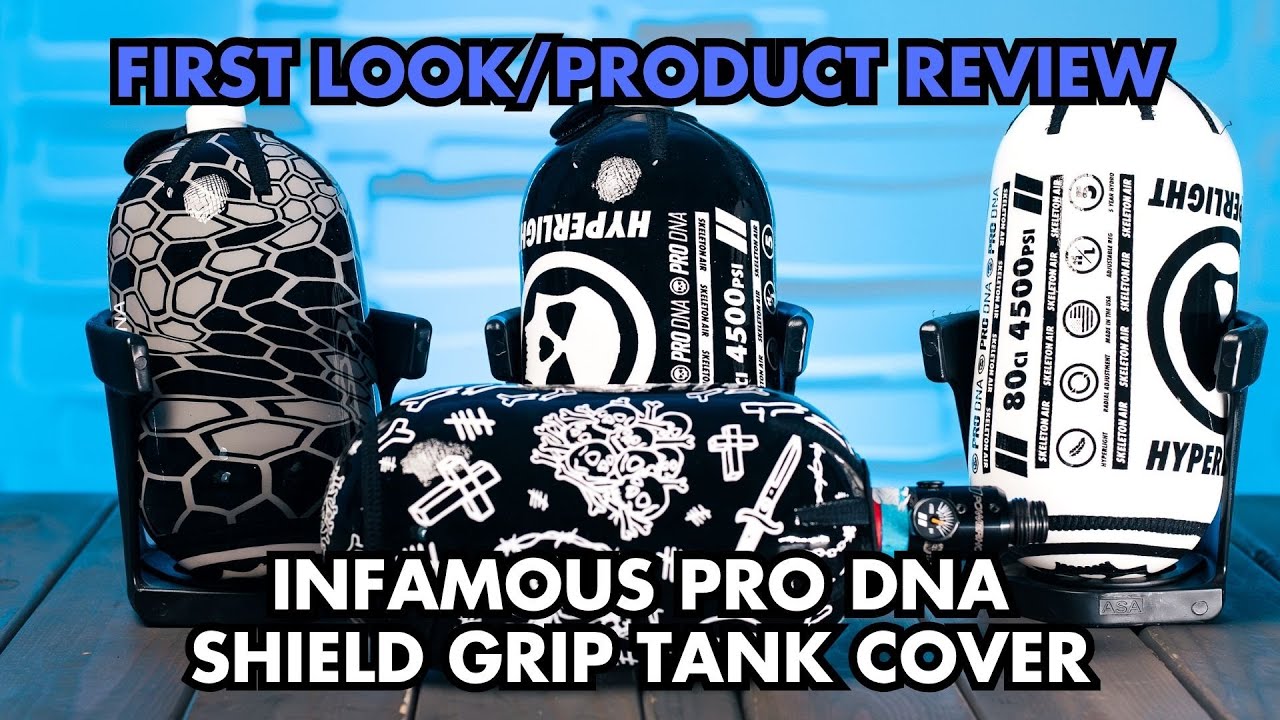 Первый взгляд и обзор продукта | Чехол Infamous Pro DNA Shield Grip Tank Cover | BFPGear.com