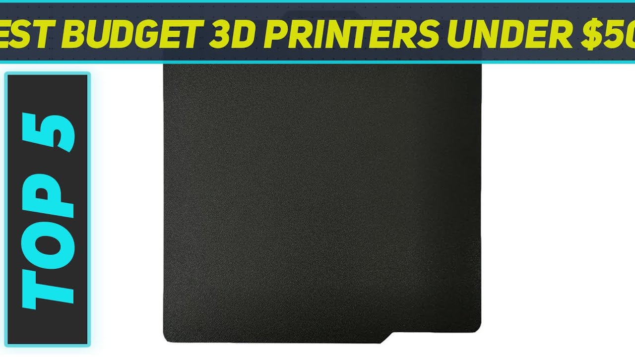 Top 5 Best Budget 3D Printers Under $500 in 2024 - YouTube