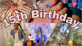 My 15th BIRTHDAY VLOG 😘🎊🎂 : fun day ! | Life With Alea