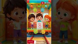 🚂 Learn Numbers & Letters on the Magic Train Ride! | D E F & 7 8 10 Cartoon
