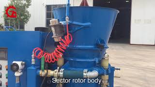 Portable Refractory Shotcrete Gunite Machine