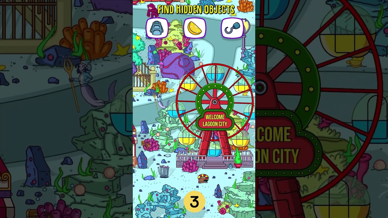 ONLY THE MOST ATTENTIVE WILL FIND ALL THE HIDDEN OBJECTS! 