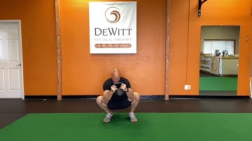 DPT Prying Goblet Squat