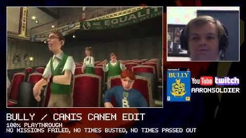 Aaron Plays (LIVE): Bully / Canis Canem Edit (PS2) - Part 2