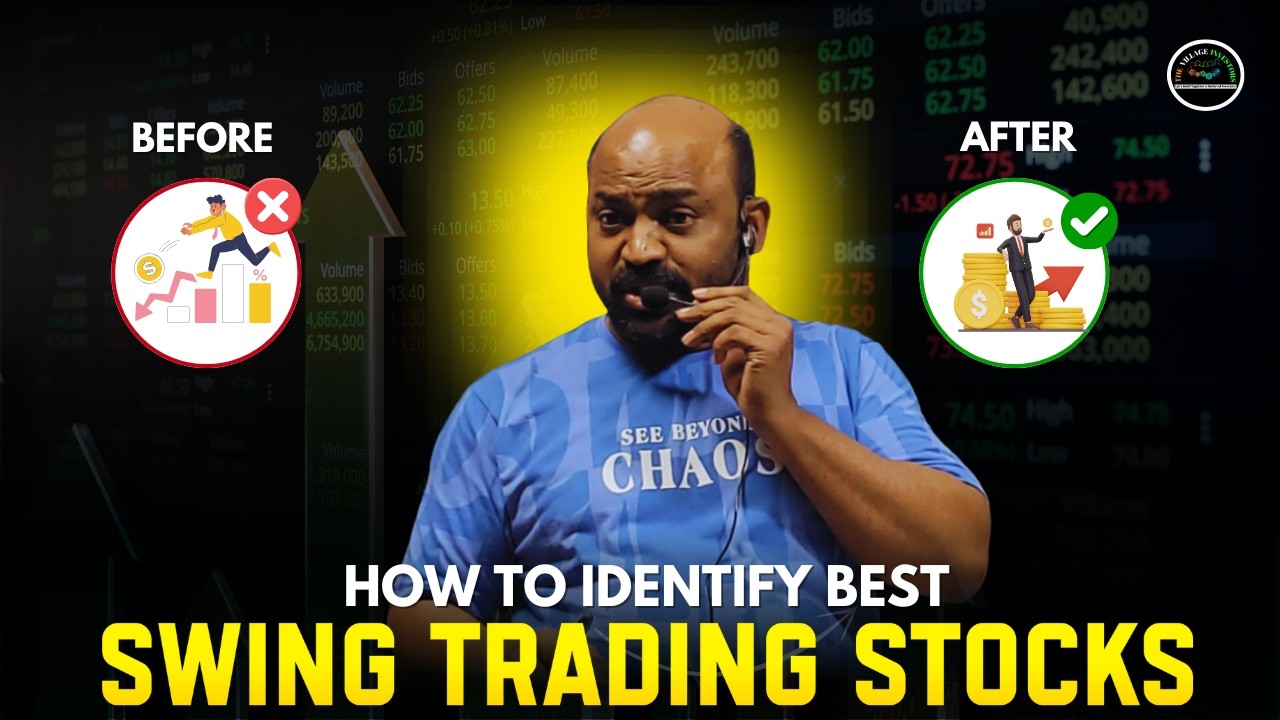 How to Identify Best SWING TRADING STOCKS #trading #banknifty # ...