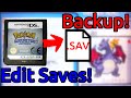 Backup DS Save files using a 3ds! (No Flash cart needed!) Copy/Edit/Convert