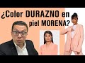 Cómo usar el Color DURAZNO 🍑 si eres de piel MORENA o TRIGUEÑA