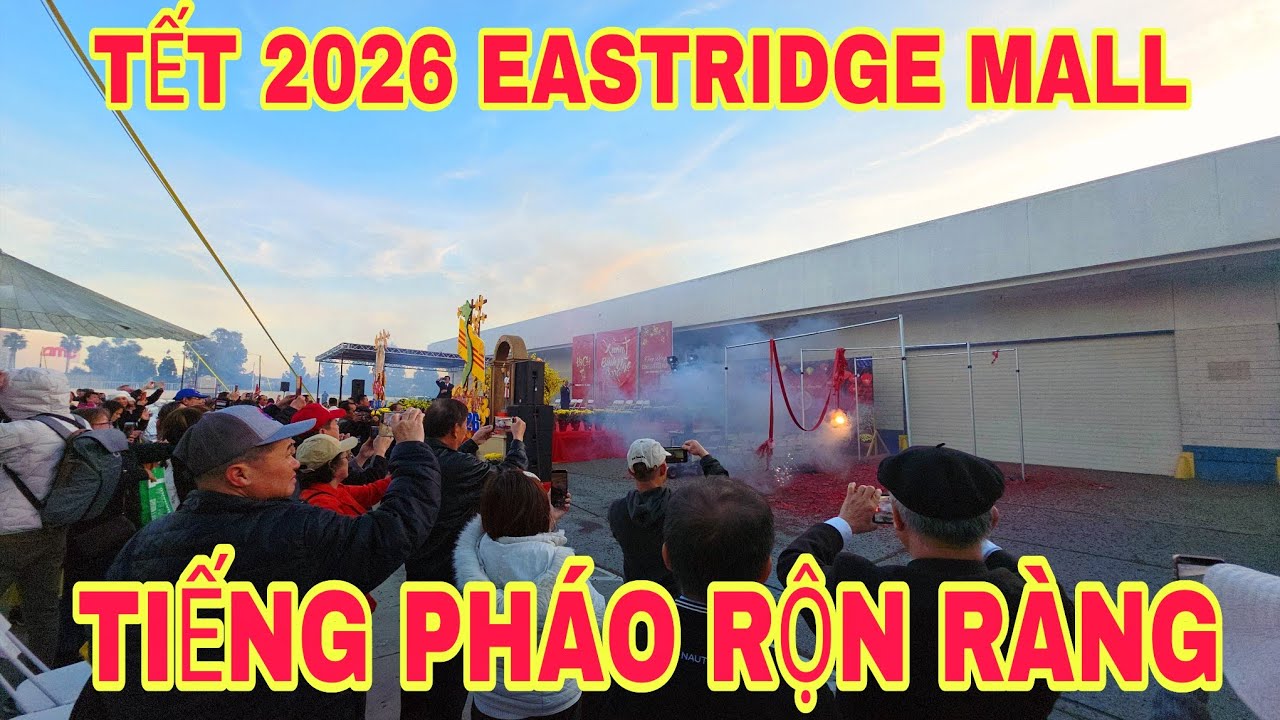 Tết CALI 2026: Xuân Tôi Bước Theo Mẹ Giữa Tiếng Pháo Rộn Ràng tại Eastridge Mall