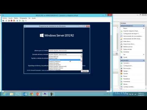 Instalar Windows Server 2012 R2