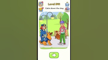 Dop 5 level 844 | Calm down the dog 🐕 | #shortsfeed #youtubeshorts #shorts #shortvideo #dop5
