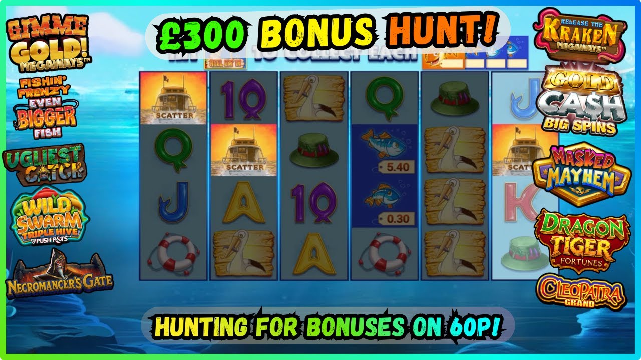 💥Охота за бонусами в онлайн-слотах на 300 фунтов стерлингов! 🎰 Казино Великобритании - Охота за б...