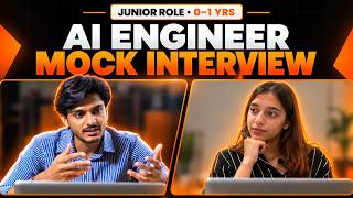 Full AI Engineer Mock Interview | Junior Role (0–1 Years) | SpiderSkill | #AIEngineer #MockInterview Update