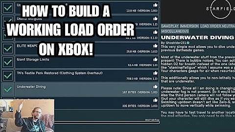 FULL Load Order Breakdown! BEST Starfield Xbox X Load Order! #starfield #starfieldmods