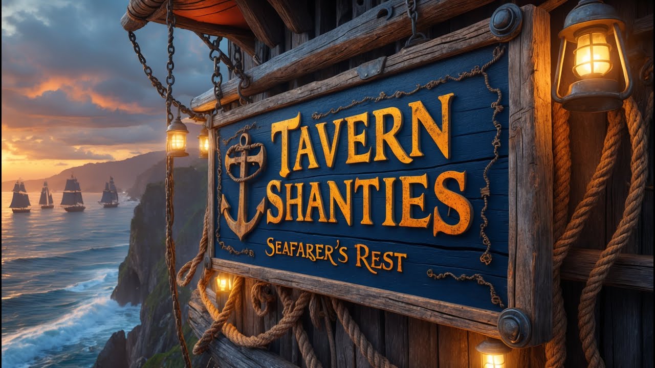 Relaxing Pirate Tavern Music – Shanties of the Sea & Fantasy Ambience