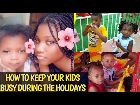 वीडियो: छुट्टियों के दौरान बच्चों को कैसे व्यस्त रखें