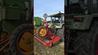 Fendt GT F395 with Frontpacker seeds beans🚜💚