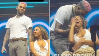 Chris Brown Hard On Stage