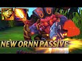 New ornn passive  all items now upgradable  league of legends