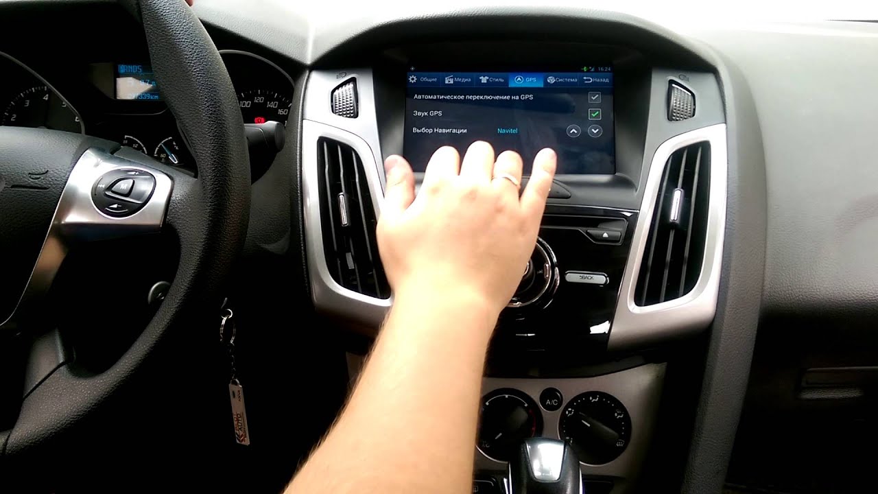 FlyAudio G7117F01 в автомобиле Ford Focus III