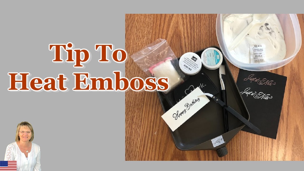Tip to Heat Emboss - YouTube