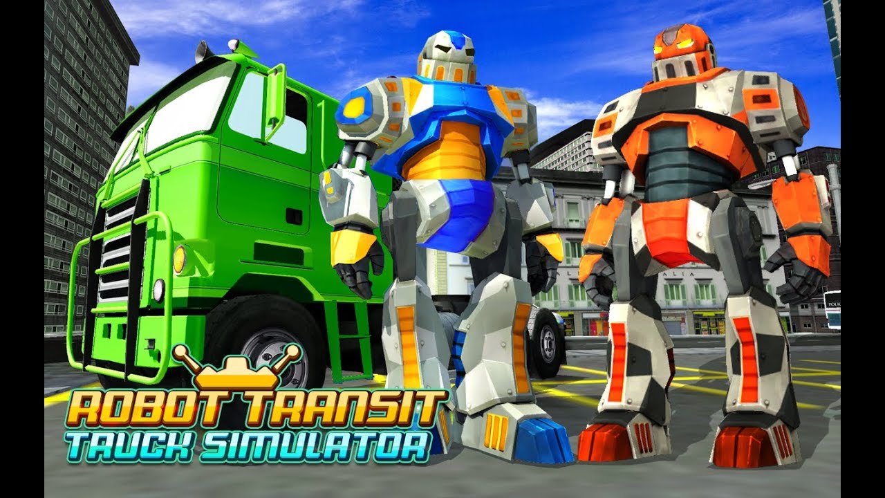 Robot Transit Truck Simulator - Grand City Transport (By The Game Fusion) Android Gameplay HD