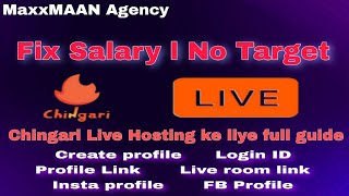 Chingari Live app kese use kare l Host Live Data/earning report,  Features, Settings l screenshot 4