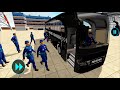 Us Police Bus Driving - Black Bus Heavy Crazy Driving #10 - Best Android Gameplay