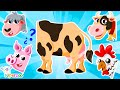 ¡NUEVO! 🐷🐮🐔🐑 Aprendemos sobre la granja con el equipo Superzoo | Vídeo educativo