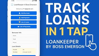 LoanKeeper App | Easy Loan Tracker with Auto Computation & Reminders screenshot 4