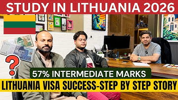 Top7 Consultants Lithuania VISA Success! | Pakistani Student Full Journey & Approval