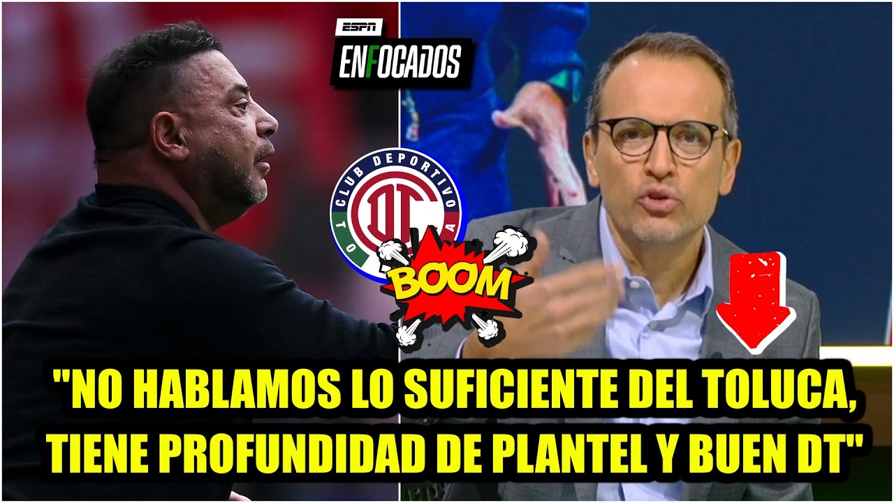 TOLUCA recibe puros ELOGIOS de CIRO: Equipo mejor armado para LA FASE FINAL de LIGA MX | Enfocados